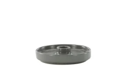 Venture Home Lysestaker Og Lykter-Bette Lysestake 13x4 cm Grey