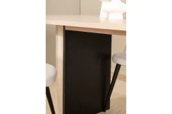 Venture Home Spisegrupper-Biana Spisegruppe 200 cm Oval inkl. 4 Valera Cordfløyelstole Beige