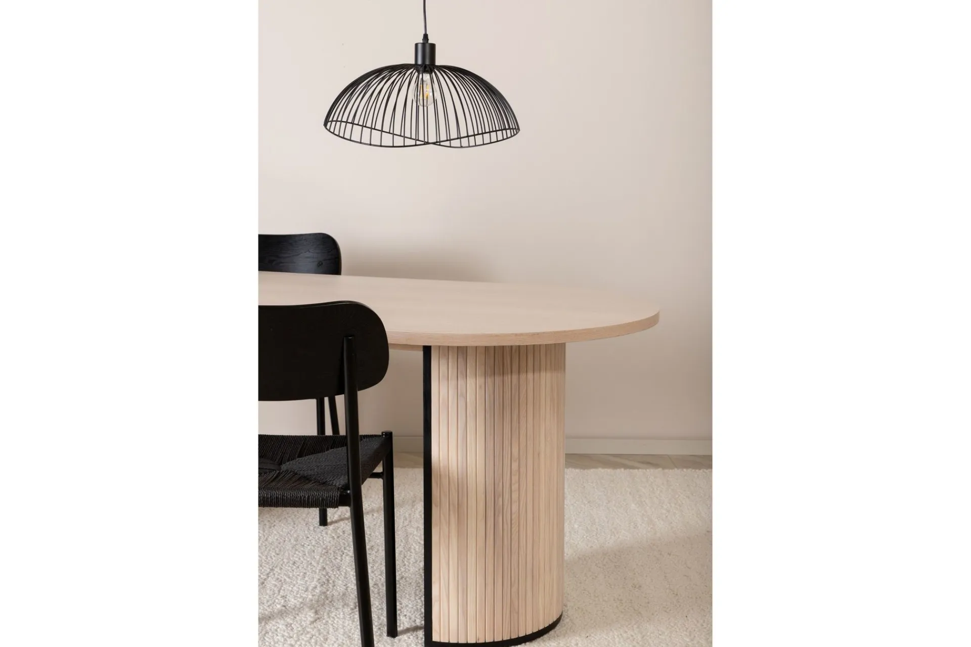 Venture Home Bianca Spisebord 200 cm Ovalt