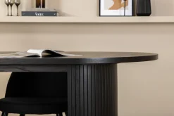 Venture Home Bianca Spisegruppe 200 cm Oval med 4 Velvet Stoler
