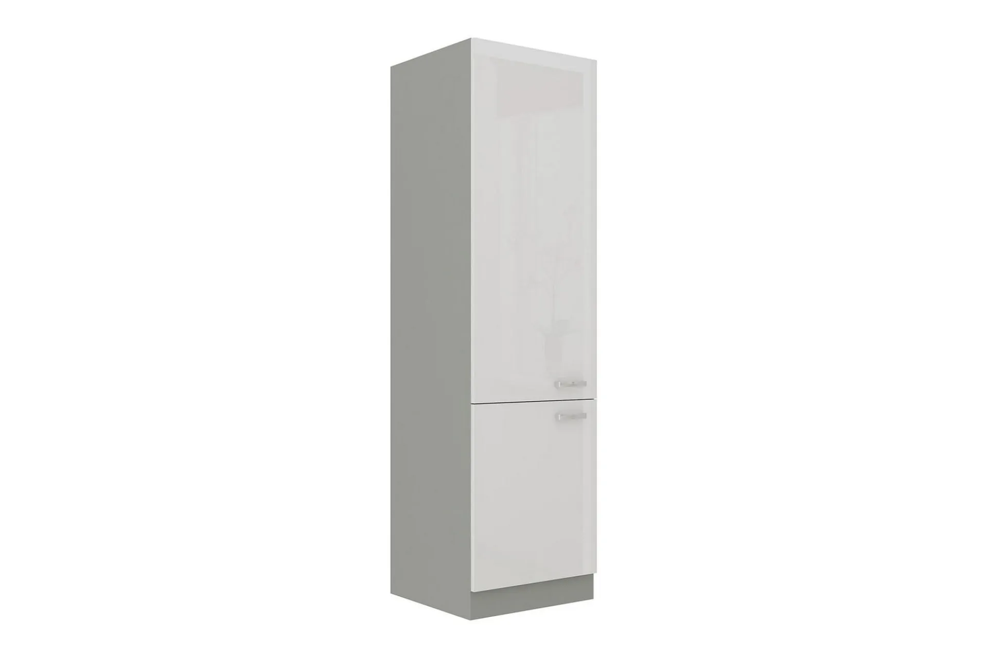 Oppbevaringsskap|Skap-Bianco Skap med dører 60x57x210 cm Hvit