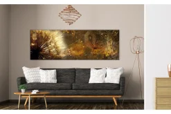 Lerretsbilder|Lerretsbilder-Bilde Amber Morning 150x50 Brun,Flerfärgad