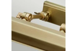 Elektrisk Materiell & Energi|Barnelampe-Bildebelysning Elstead Lighting Chawton 402x119x186 mm, Aldret Messing