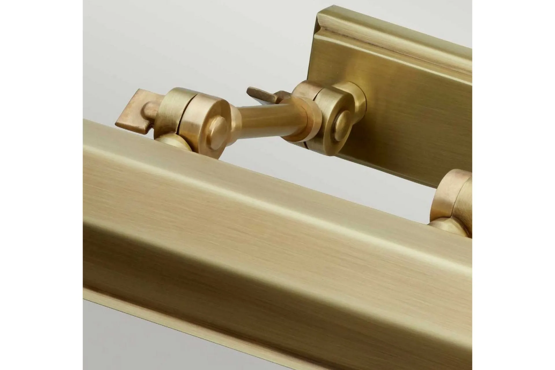 Elektrisk Materiell & Energi|Barnelampe-Bildebelysning Elstead Lighting Chawton 402x119x186 mm, Aldret Messing
