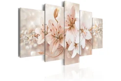 Lerretsbilder|Lerretsbilder-Bilde Jewel Of Innocence 100x50 Rosa,Hvit,Flerfarget