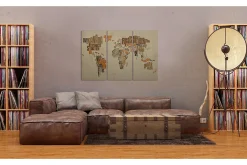 Lerretsbilder|Lerretsbilder-Bilde Map of the world 90x60