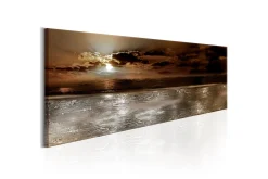 Posters|Oljemaling-Bilde Mysterious Ocean 150x50 Brun