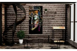 Lerretsbilder|Lerretsbilder-Bilde Peaceful Buddha 60x120 Flerfärgad