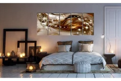 Lerretsbilder|Lerretsbilder-Bilde Shining Bullets 225x90 Hvit,Flerfarget