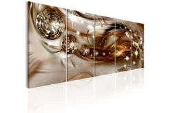 Lerretsbilder|Lerretsbilder-Bilde Shining Bullets 225x90 Hvit,Flerfarget