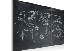 Lerretsbilder|Lerretsbilder-Bildet Geography lesson 90x60