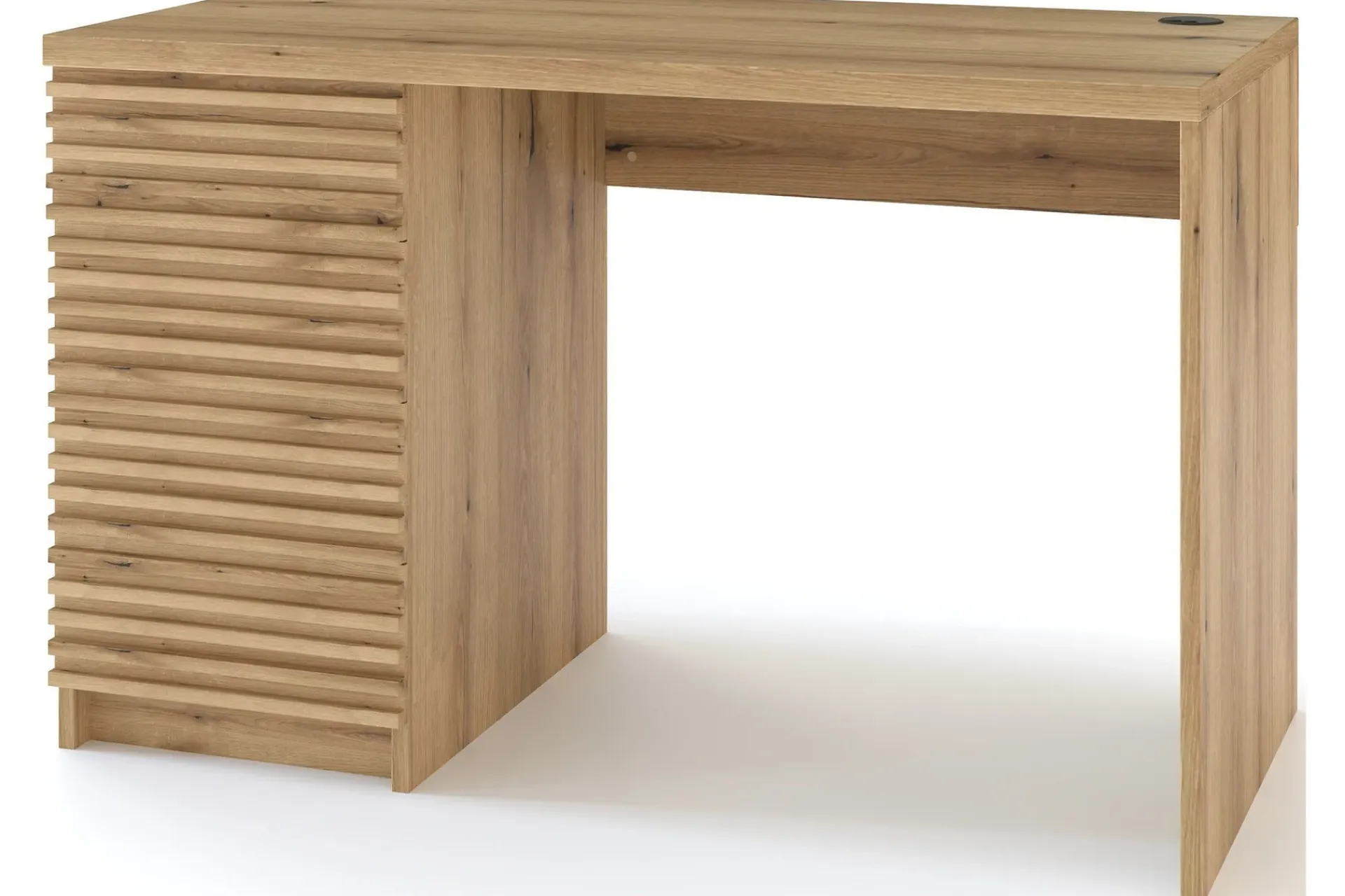 Kontorbord-Bisett Skrivebord 120x60 cm Brun