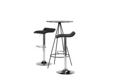 Venture Home Bistro Spisegruppe 60 cm Rund med 2 Jonna Stoler