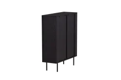 VIND Sideboard & Skjenker-Björkön Skjenk 80x30 cm Svart