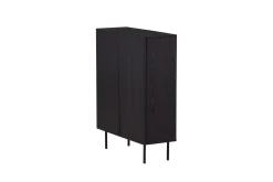 VIND Sideboard & Skjenker-Björkön Skjenk 80x30 cm Svart