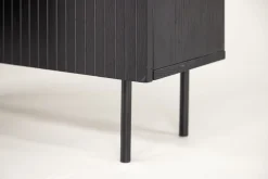 VIND Sideboard & Skjenker-Björkön Skjenk 80x30 cm Svart