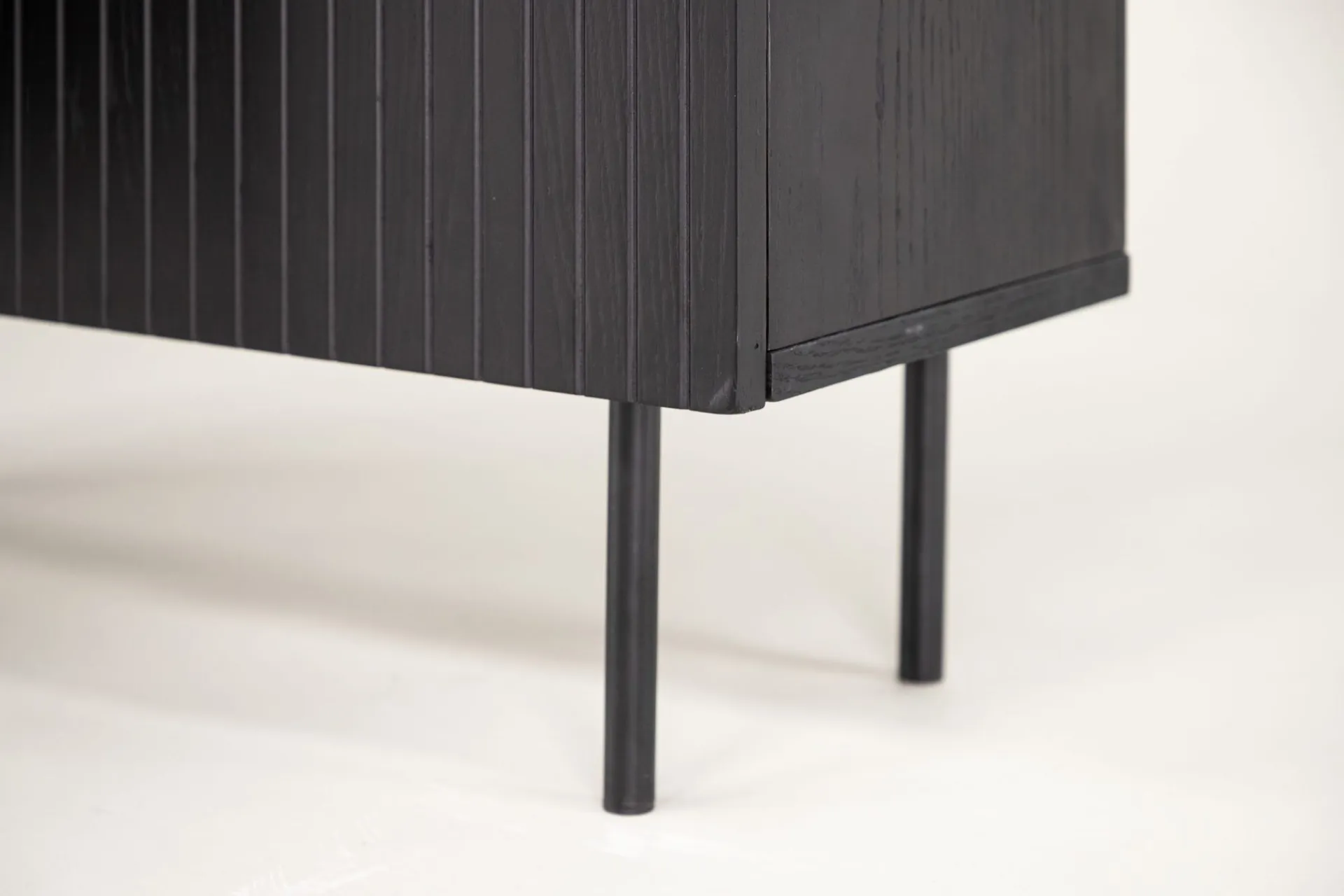 VIND Sideboard & Skjenker-Björkön Skjenk 80x30 cm Svart