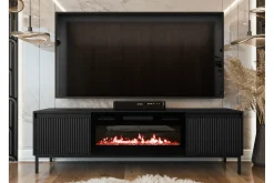 Tv-Skap|Tv-Benk & Mediabenk-Bjurholm TV-benk 174 cm Svart