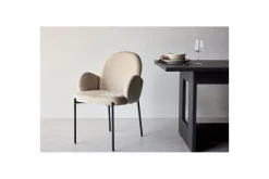 Venture Home Karmstoler-Bloom Spisestuestol Beige
