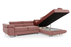 Majestic Furniture Sovesofaer-Bobis Sovesofa med Sjeselong Høyre Grey