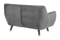 2 Seter Sofa|Velour Sofa & Fløyel Sofa-Bodo Sofa 2-Seter Ljusgrå