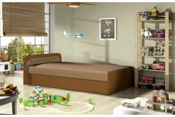 Sengeramme & Sengestamme|Seng Med Oppbevaring-Bohi Rammeseng 80x190 cm Brun