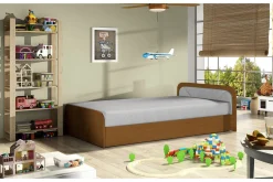 Sengeramme & Sengestamme|Seng Med Oppbevaring-Bohi Rammeseng 80x190 cm Grey