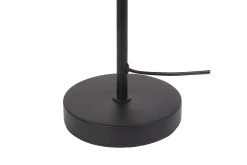 Nattbordslampe|Bordlampe-Boieba Bordlampe 40 cm E27 Svart,Natur
