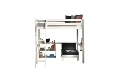 Bokhylle og Sovesofa Pino Mezzanine 140 x 200 cm