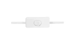 Nattbordslampe|Bordlampe-Bomila Bordlampe 52 cm E27 Svart,Hvit