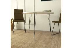 Spisebord & Kjøkkenbord-Bonnick Bord 90 cm Svart,Hvit