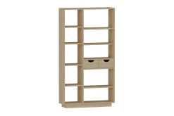 Bokhylle-Bookshelf Eik Natur
