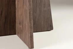 Venture Home Spisebord & Kjøkkenbord-Bootcut Rundt Lite Spisebord 110 cm Mocca