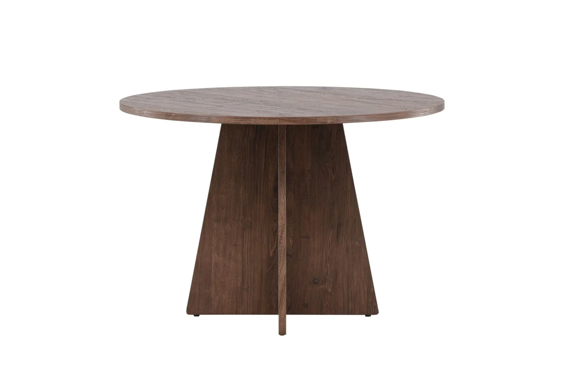 Venture Home Spisebord & Kjøkkenbord-Bootcut Rundt Lite Spisebord 110 cm Mocca
