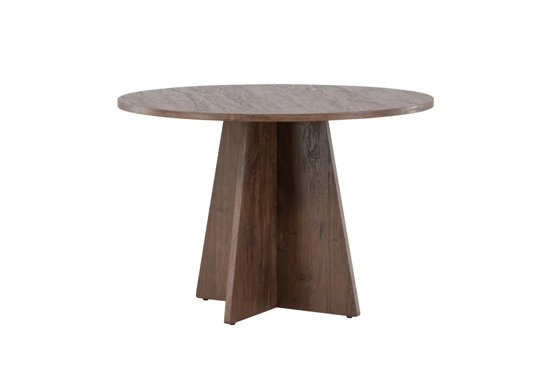 Venture Home Spisebord & Kjøkkenbord-Bootcut Rundt Lite Spisebord 110 cm Mocca