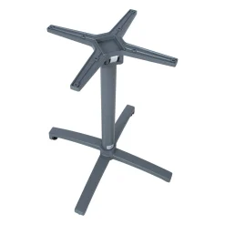 Tilbehør Utendørs|Vedlikehold Hagemøbler-Bordbein HOME4YOU Bistro 67x67x72 cm Grå