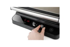 Black+Decker Bordgrill Børstet Stål Temp Kontroller 2000W