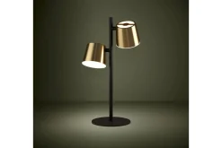 Bordlampe-Bordlampe Eglo Altamira Svart/Messing Svart,Gull,Hvit