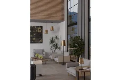 Bordlampe Eglo Castuera Gull med Roseblad