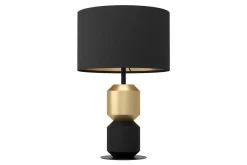 Eglo Nattbordslampe|Bordlampe-Bordlampe Laurignano Svart/Gull Svart,Messing