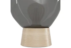 Bordlampe-Bordlampe Eglo Magacela Grå/Transparent Brun,Mørkegrå