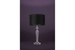Eglo Bordlampe-Bordlampe Pasiano 1 Klar/Svart Hvit,Svart