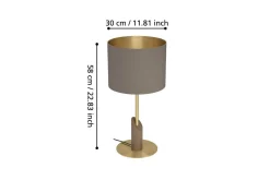 Eglo Bordlampe Santandria Cappuccino