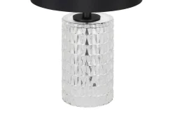 Bordlampe-Bordlampe Eglo Sapuara Svart Krystall Svart,Hvit