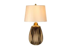 Nattbordslampe|Bordlampe-Bordlampe Elstead Lighting Newham Bronse,Elfenben