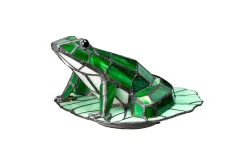 Nattbordslampe|Bordlampe-Bordlampe Quoizel Tiffany Animal 220x132x228 mm Bronse