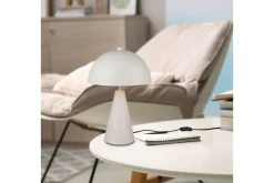 Trio Lighting Bordlampe TRIO Alfie Varm grå