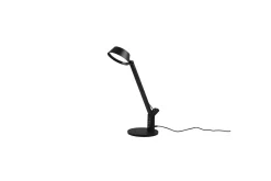Trio Lighting Nattbordslampe|Bordlampe-Bordlampe TRIO Ava Matt svart Kullgrå