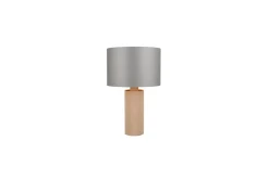 Trio Lighting Nattbordslampe|Bordlampe-Bordlampe TRIO Canio 48 cm Natur