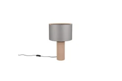 Trio Lighting Nattbordslampe|Bordlampe-Bordlampe TRIO Canio 48 cm Natur